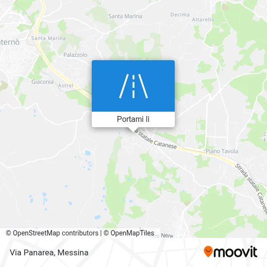 Mappa Via Panarea