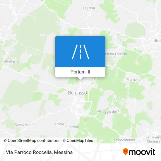 Mappa Via Parroco Roccella