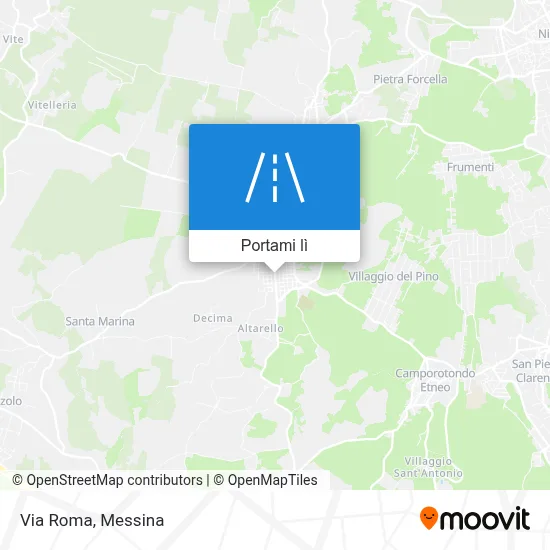 Mappa Via Roma