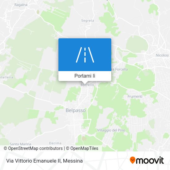 Mappa Via Vittorio Emanuele II