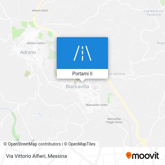 Mappa Via Vittorio Alfieri