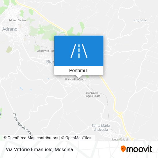 Mappa Via Vittorio Emanuele