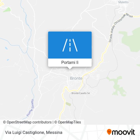 Mappa Via Luigi Castiglione