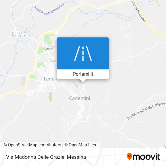Mappa Via Madonna Delle Grazie