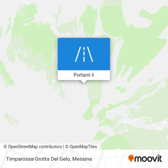 Mappa Timparossa-Grotta Del Gelo