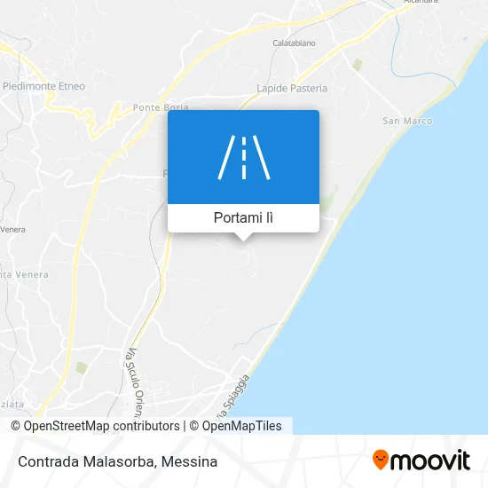 Mappa Contrada Malasorba
