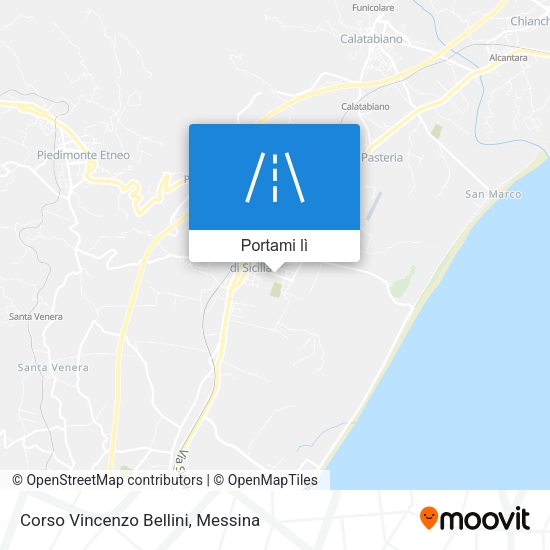 Mappa Corso Vincenzo Bellini