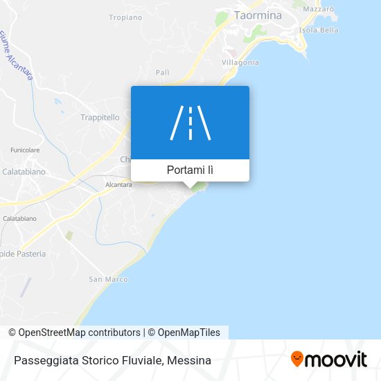 Mappa Passeggiata Storico Fluviale