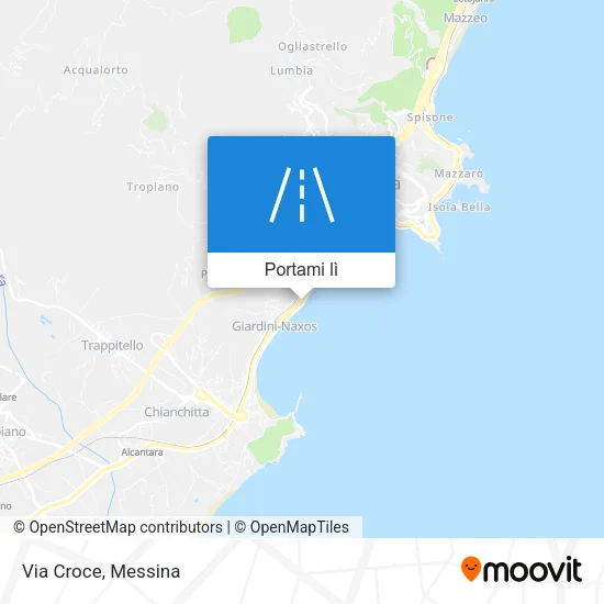 Mappa Via Croce