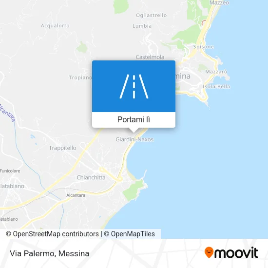 Mappa Via Palermo