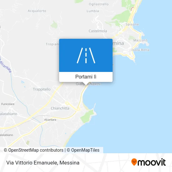 Mappa Via Vittorio Emanuele