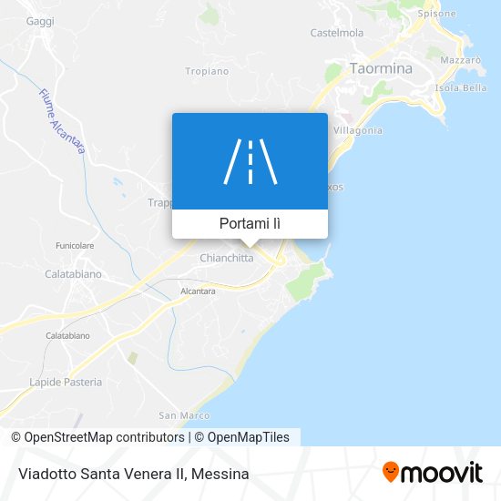 Mappa Viadotto Santa Venera II