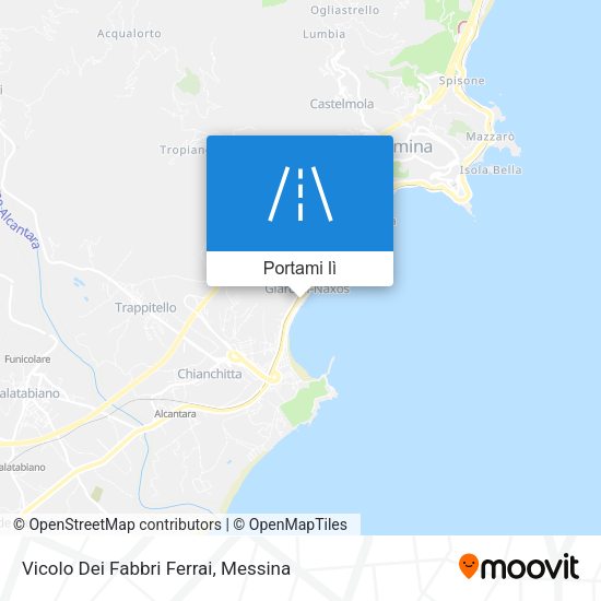Mappa Vicolo Dei Fabbri Ferrai