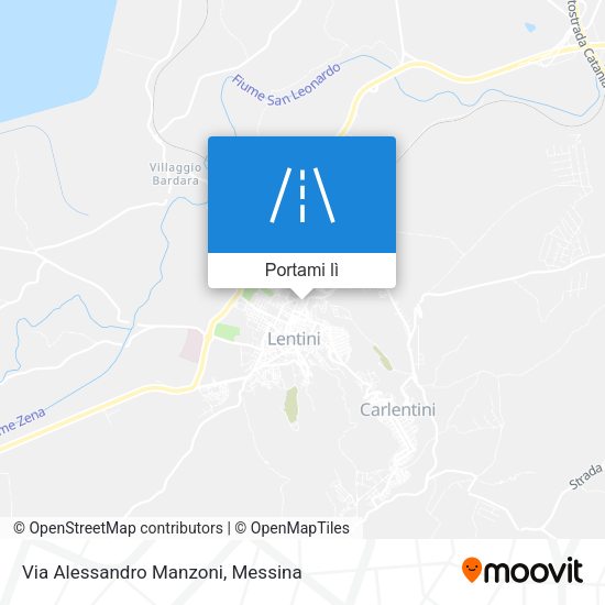 Mappa Via Alessandro Manzoni