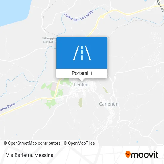 Mappa Via Barletta