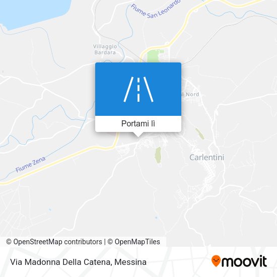 Mappa Via Madonna Della Catena