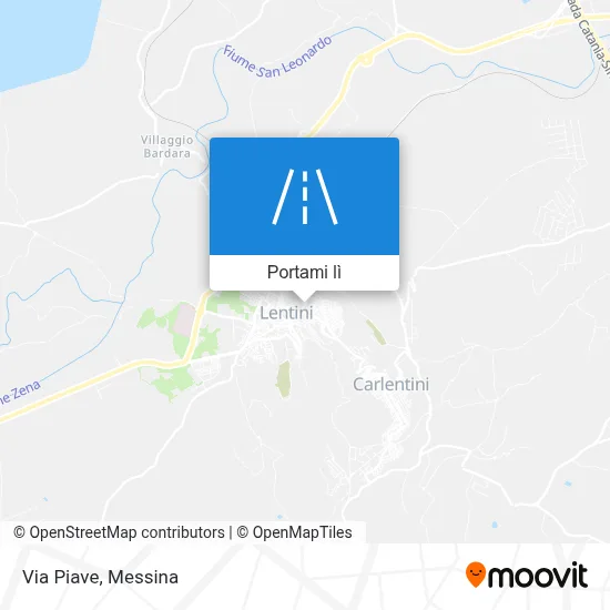 Mappa Via Piave