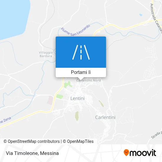 Mappa Via Timoleone