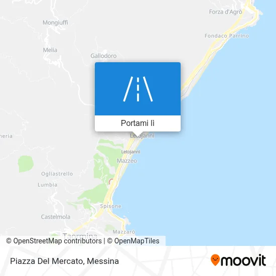 Mappa Piazza Del Mercato