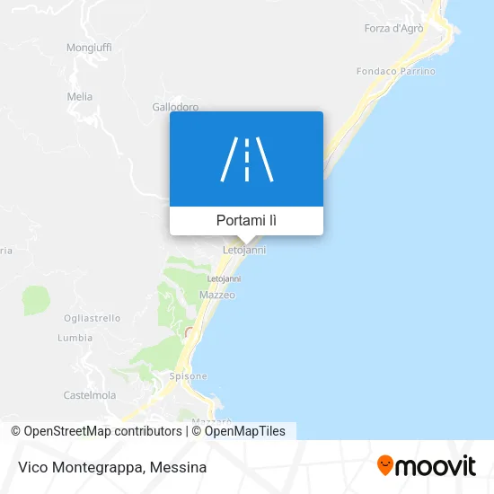 Mappa Vico Montegrappa