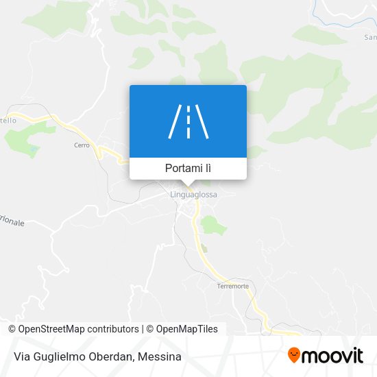 Mappa Via Guglielmo Oberdan