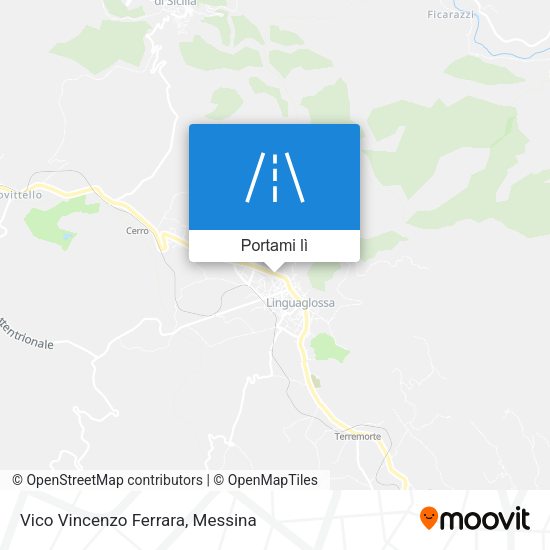 Mappa Vico Vincenzo Ferrara
