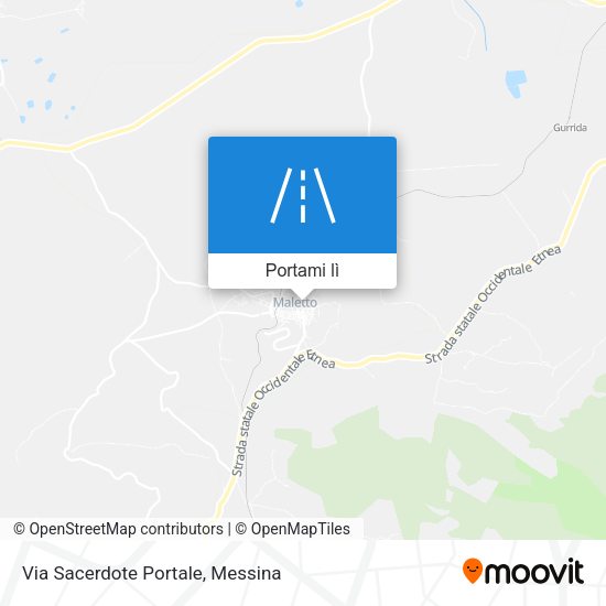 Mappa Via Sacerdote Portale
