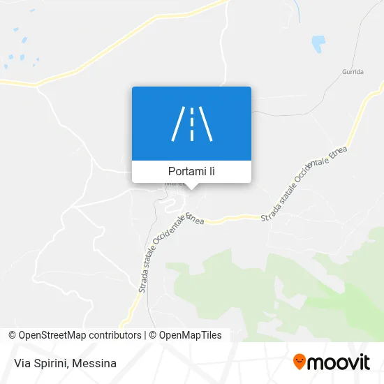 Mappa Via Spirini