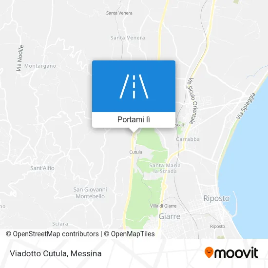 Mappa Viadotto Cutula