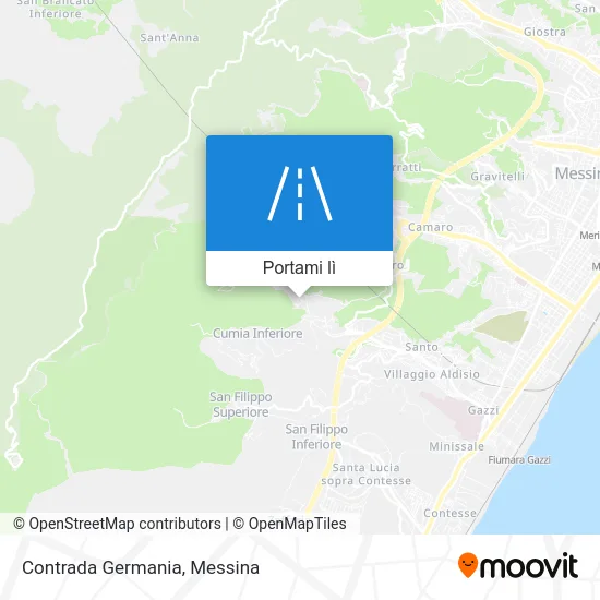 Mappa Contrada Germania