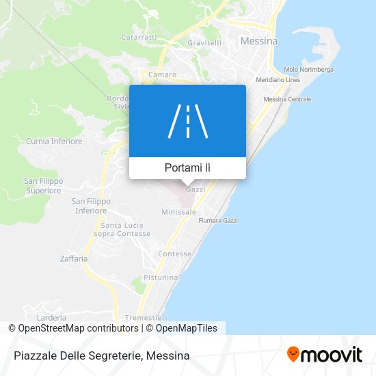 Mappa Piazzale Delle Segreterie