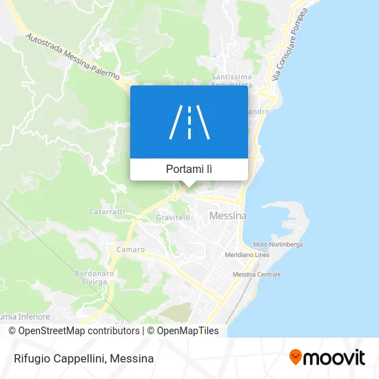 Mappa Rifugio Cappellini