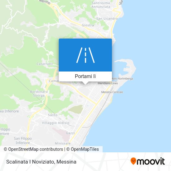 Mappa Scalinata I Noviziato