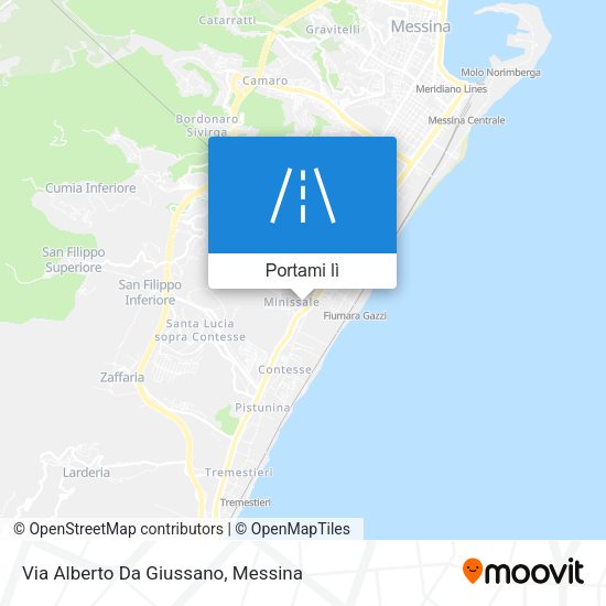 Mappa Via Alberto Da Giussano