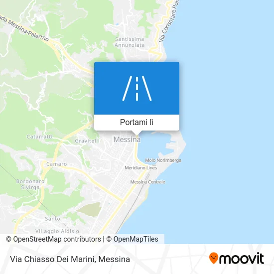 Mappa Via Chiasso Dei Marini