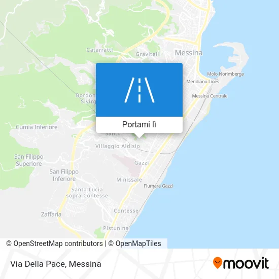 Mappa Via Della Pace