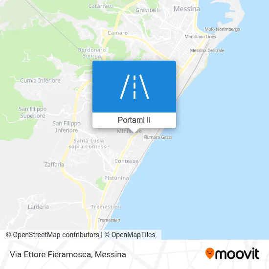 Mappa Via Ettore Fieramosca