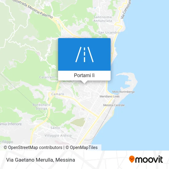 Mappa Via Gaetano Merulla