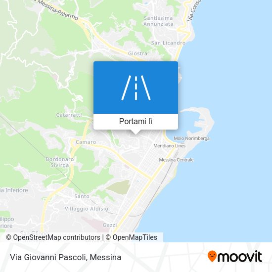 Mappa Via Giovanni Pascoli