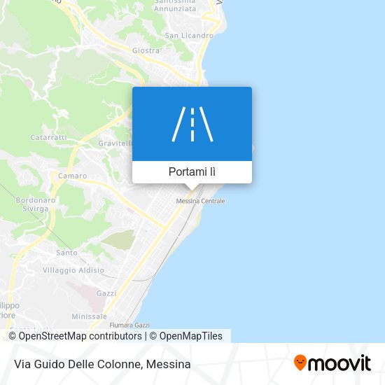Mappa Via Guido Delle Colonne