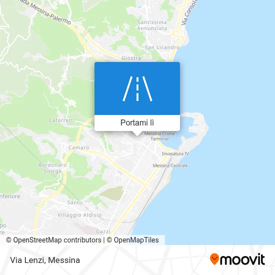 Mappa Via Lenzi