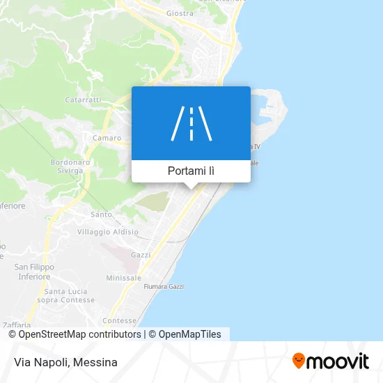 Mappa Via Napoli