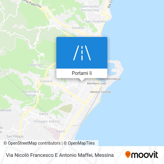 Mappa Via Nicolò Francesco E Antonio Maffei