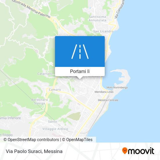 Mappa Via Paolo Suraci