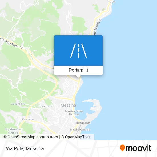 Mappa Via Pola