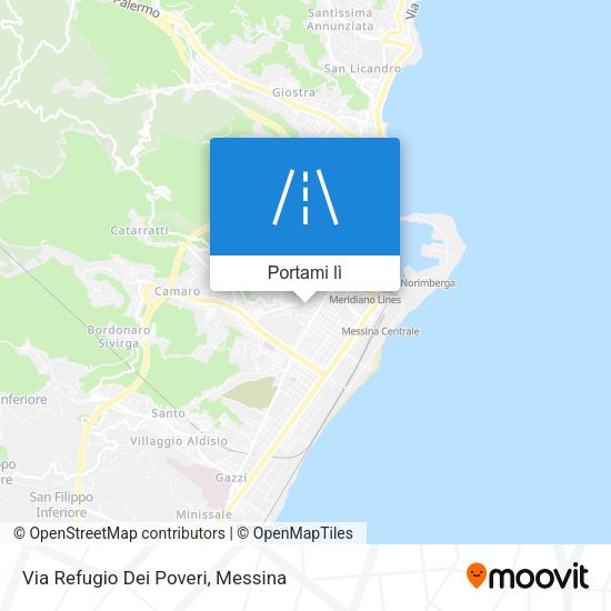 Mappa Via Refugio Dei Poveri