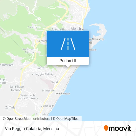 Mappa Via Reggio Calabria