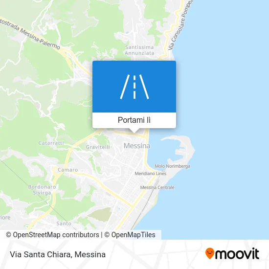 Mappa Via Santa Chiara