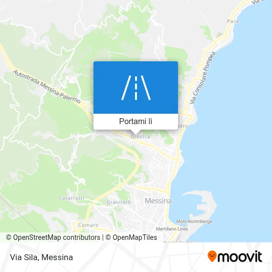 Mappa Via Sila