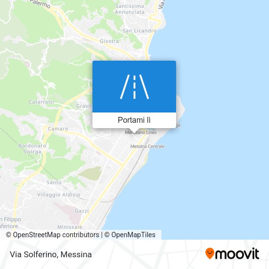 Mappa Via Solferino
